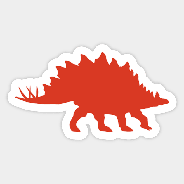 Stegosaurus Gift Ideas T-Shirt Sticker by gdimido